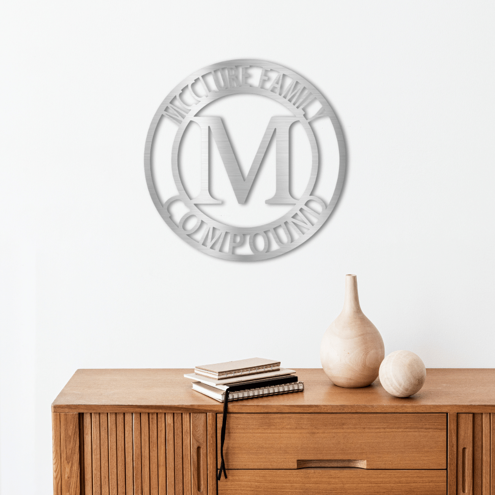 Modern Classic Family Monogram