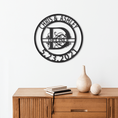 Heritage Split Letter Monogram