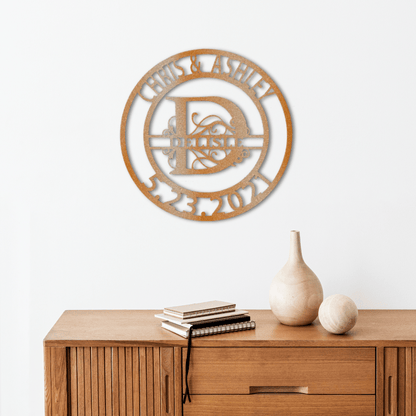 Heritage Split Letter Monogram