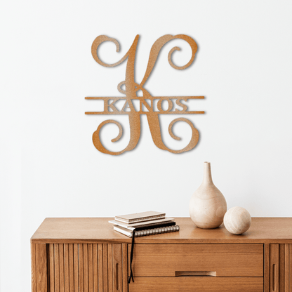 Willow Vine Family Monogram