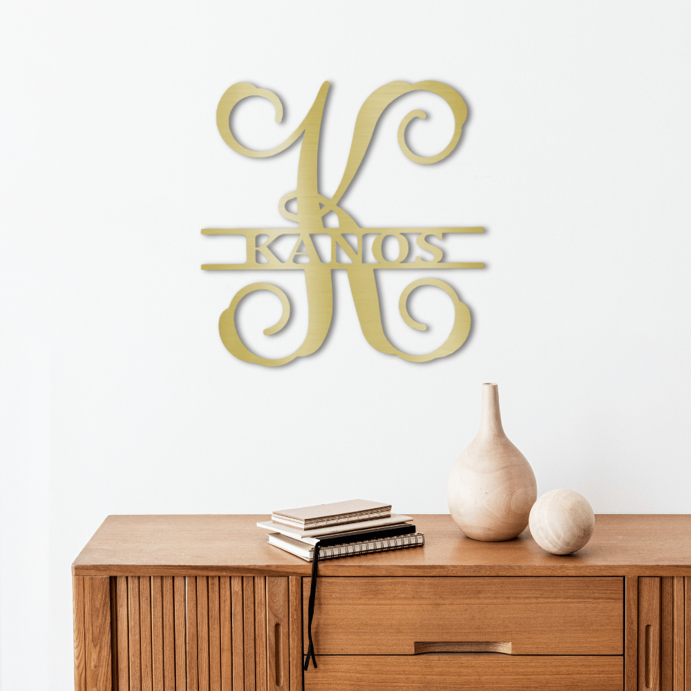 Willow Vine Family Monogram