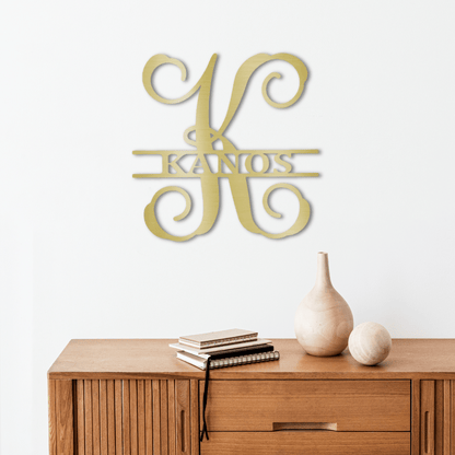 Willow Vine Family Monogram